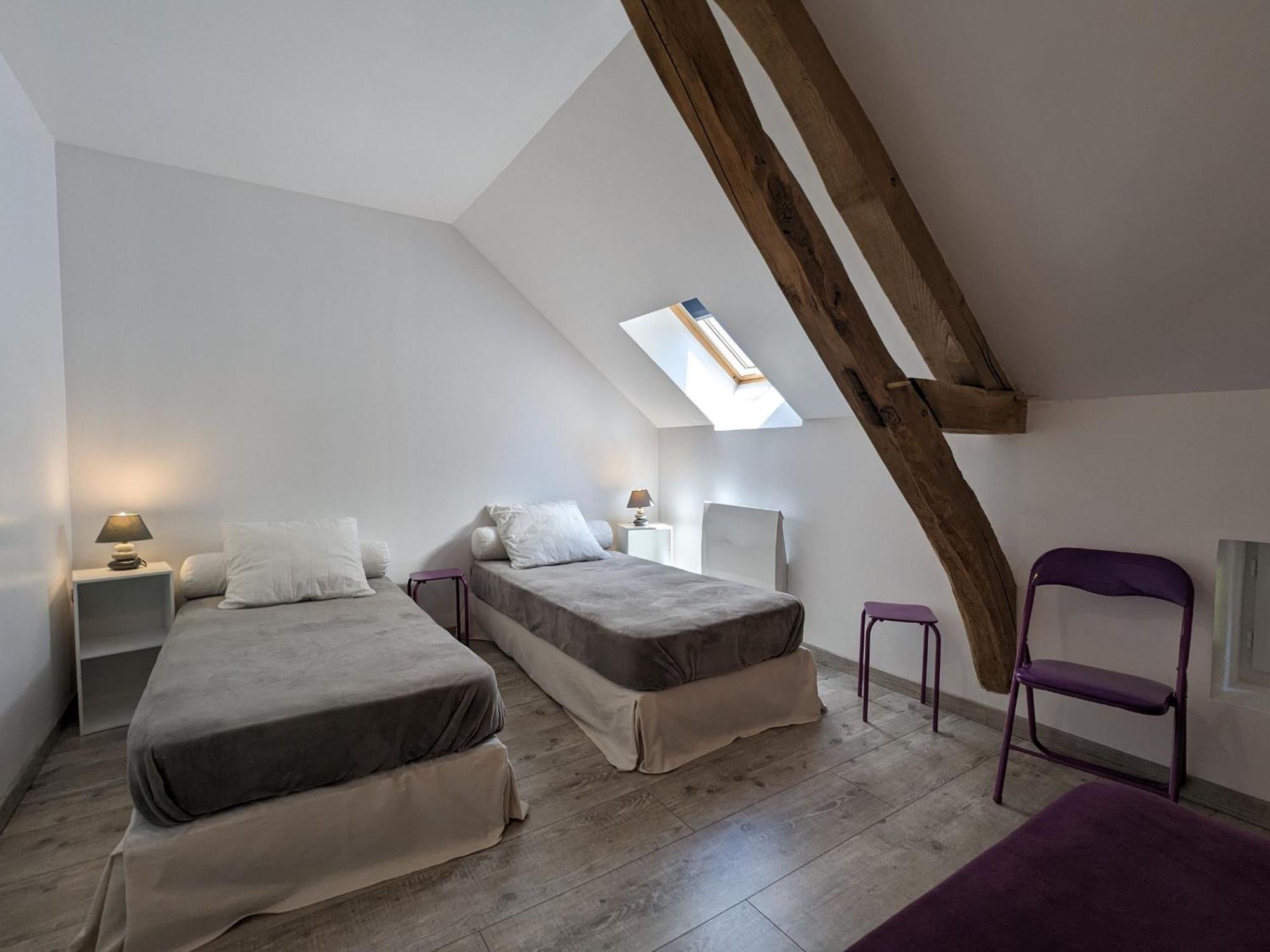 Villa Grande Ferme Renovee Avec Jardin Et Loisirs A Proximite - Fr-1-591-155 Pouligny-Notre-Dame Exterior foto