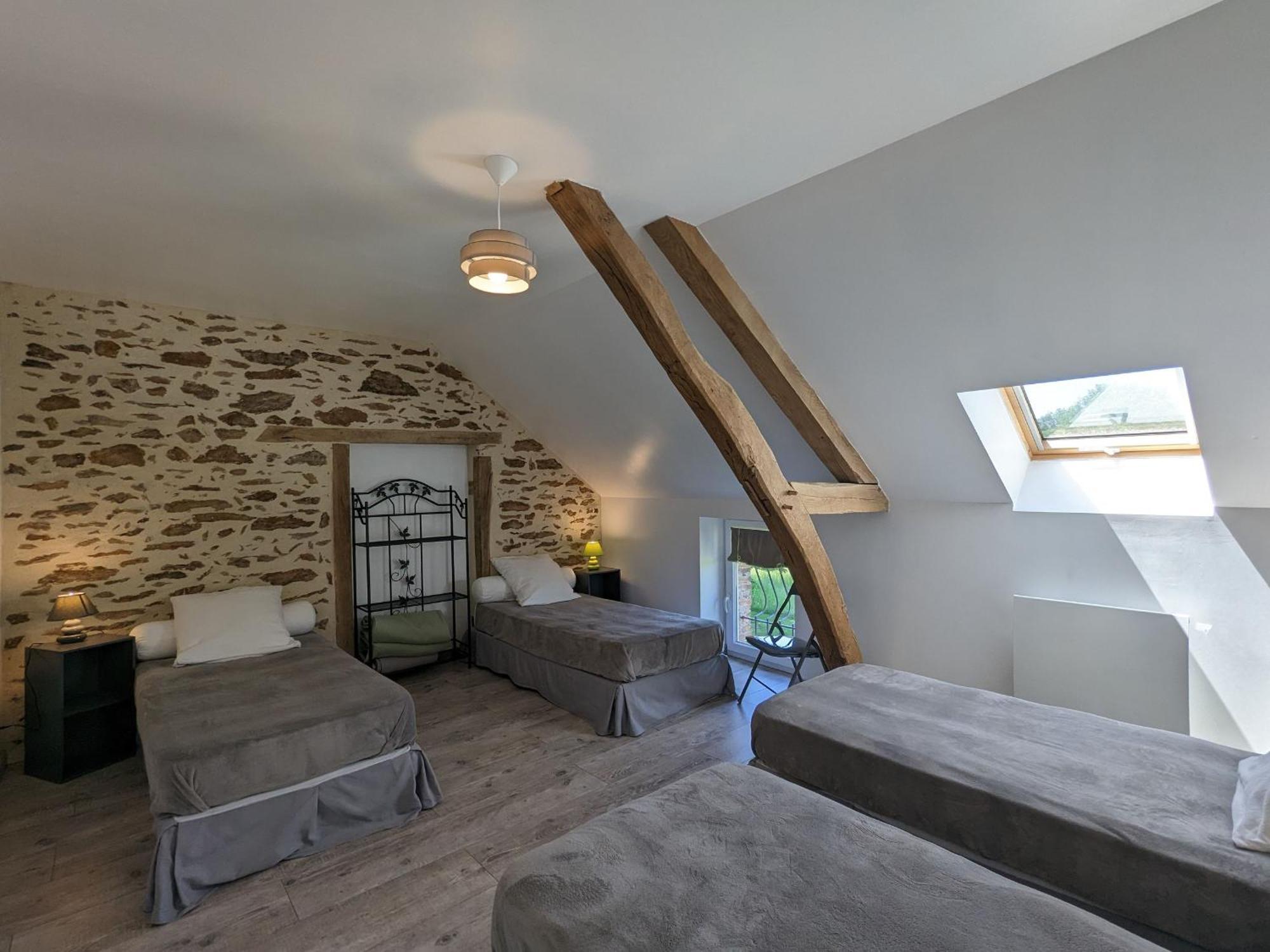 Villa Grande Ferme Renovee Avec Jardin Et Loisirs A Proximite - Fr-1-591-155 Pouligny-Notre-Dame Exterior foto